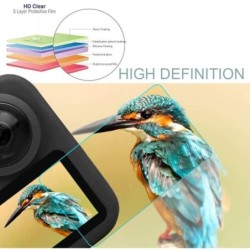 Silicone lens cover - tempered glass screen protector - for GoPro MaxProtection