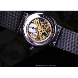 FORSING - luxury mechanical watch - waterproof - skeleton designWatches