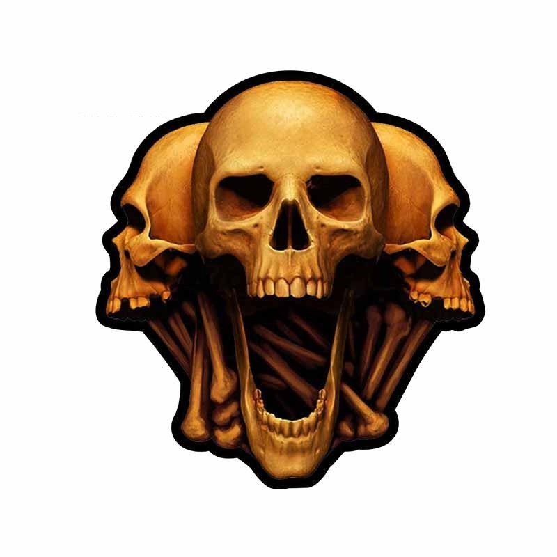 Vinyl car sticker - skullStickers