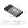 KingDian - external SSD - USB3.0 - type-C - 120GB - 250GB - 500GB - 1TB - 2TBHard drives