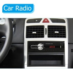 Bluetooth car radio - 1 DIN - USB - RCA - FM - MP3 - AUX - with remote controlDin 1