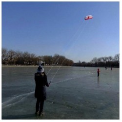 Red flame - sports beach kite - 200cmKites