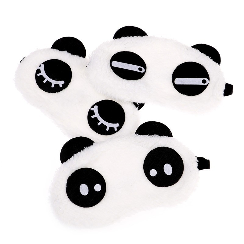 Panda sleeping mask - eye mask - soft cottonSleeping masks