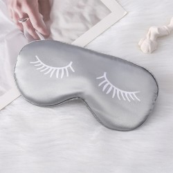 Sleeping eye mask - blindfold - printed eyes - silkSleeping masks