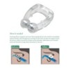 Silicone magnetic nose clips - anti snoring - nasal dilator - stop snoringAnti-snoring