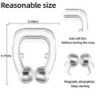 Silicone magnetic nose clips - anti snoring - nasal dilator - stop snoringAnti-snoring