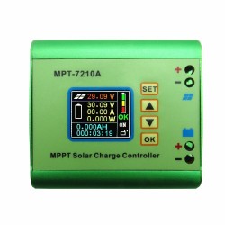 MPT-7210A - aluminum alloy - MPPT solar panel charge controller / LCD displaySolar