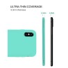 Soft silicone cover case - Candy Pudding - for iPhone - whiteProtection