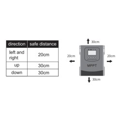 MPPT Solar charge - discharge controller - regulator - LCD touch screen - for 12V 24V 48V 60V 72V 96 batterySolar panel contr...