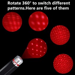 Mini USB projector - LED - car interior roof decoration - starry skyStyling parts