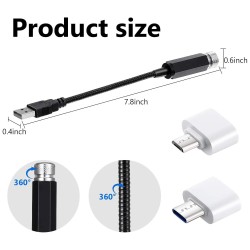 Mini USB projector - LED - car interior roof decoration - starry skyStyling parts