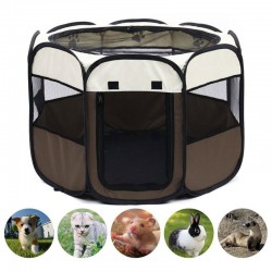 Portable pet tent - foldable playpen - outdoor / indoorBeds & mats