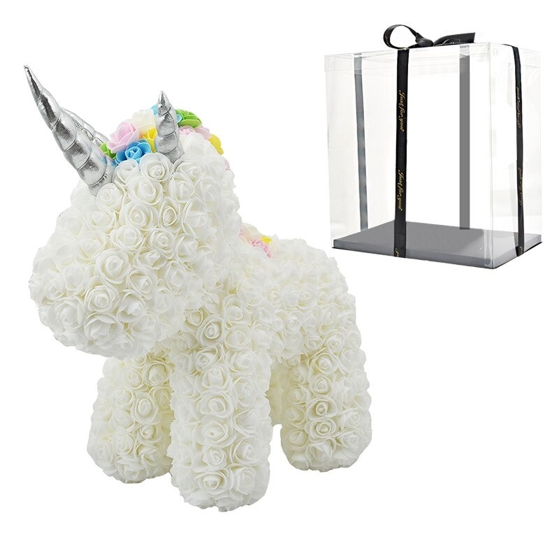 Rose unicorn - made of infinity roses - 40 cmValentine's day