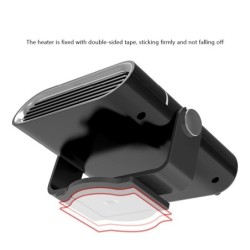 Portable car heater - cooler - defroster - demister - 360 degree heating / cooling fanStyling parts