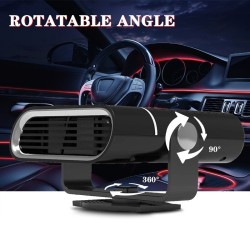 Portable car heater - cooler - defroster - demister - 360 degree heating / cooling fanStyling parts