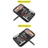 Car tire repair tools - kit - 46 piecesTire repair parts