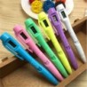 Colorful ball pens - with electronic watch - refills - 6 piecesPens & Pencils