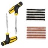 Car tire - repair kit - rubber strips - needle tool - toolsTire repair parts
