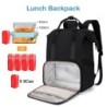 Travel / picnic backpack - insulated lunch storage - charging port - large capacityBackpacks
