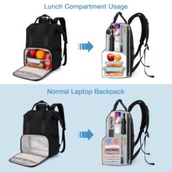 Travel / picnic backpack - insulated lunch storage - charging port - large capacityBackpacks