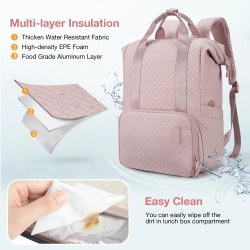 Travel / picnic backpack - insulated lunch storage - charging port - large capacityBackpacks