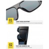 Square sunglasses - oversized - UV400 - unisexSunglasses