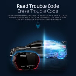 Multifunctional OBD2 GPS HUD - Head-Up - 4 inch LCD display - speedometer - water / oil temperatureDiagnosis