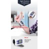 Electronic wrist blood pressure monitor - LCD digital monitorBlood pressure meters
