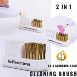 Cleaning brush - for manicure / pedicure electric drill bitsEquipment