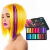 Temporary hair dye - chalk - hair crayon - 24 coloursHair dye