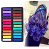 Temporary hair dye - chalk - hair crayon - 24 coloursHair dye