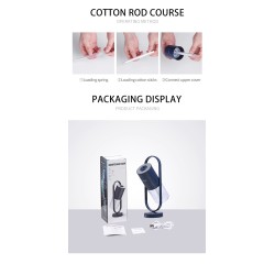 Ultrasonic air humidifier - 360 degree rotation mist spray - with LED - 200 mlHumidifiers