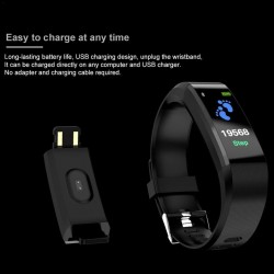 115 plus smartwatch - Bluetooth 4 - Android - heart rate - calorie counterSmart-Wear