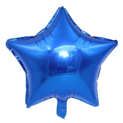 Foil balloons - helium inflatable - star shape - 45 cmBalloons