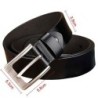 Genuine leather belt - metal buckle - large sizesBelts