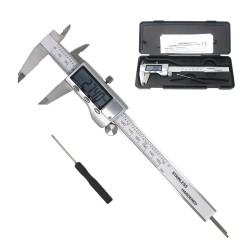 Digital vernier - electronic caliper - micrometer - depth measuring tool - stainless steelCalipers