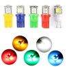 LED car bulb - DC 12V - T10 5050 W5W - 10 piecesT10