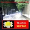 XHP199 / XHP50.2 - powerful LED flashlight - USB - waterproof - zoomableTorches
