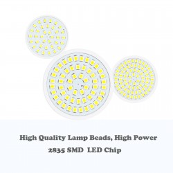 GU10 LED spotlight bulbs - 110V 220V 24V - 4W - 6W - 8W - 10 piecesGU10