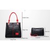 Luxurious shoulder bag - large capacity - set with a walletSets