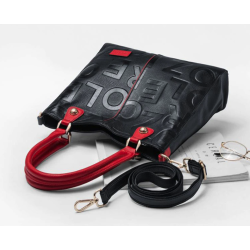 Luxurious shoulder bag - large capacity - set with a walletSets