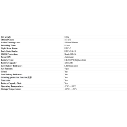 HITBOX - welding helmet - auto darkening - true color - Solar lithium - DIN4/5-9/9-13 1/1/1/2Helmets