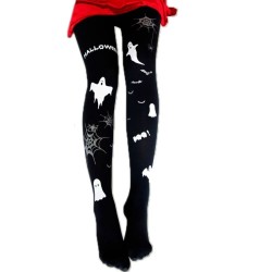 Halloween tights - little devils / ghost printedLingerie