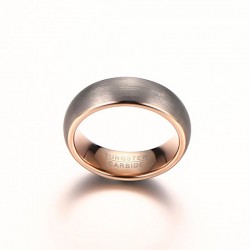 Tungsten carbide ring - rose goldRings