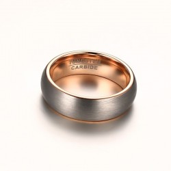 Tungsten carbide ring - rose goldRings