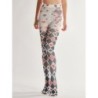 Halloween tights - playing cards print - greyLingerie