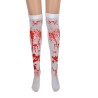 Halloween knee socks - over knee - blood - spider web - cross - bonesHalloween & Party