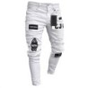 Stretchy ripped - biker Jeans - Slim Fit DenimPants