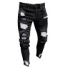 Stretchy ripped - biker Jeans - Slim Fit DenimPants