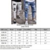 Stretchy ripped - biker Jeans - Slim Fit DenimPants